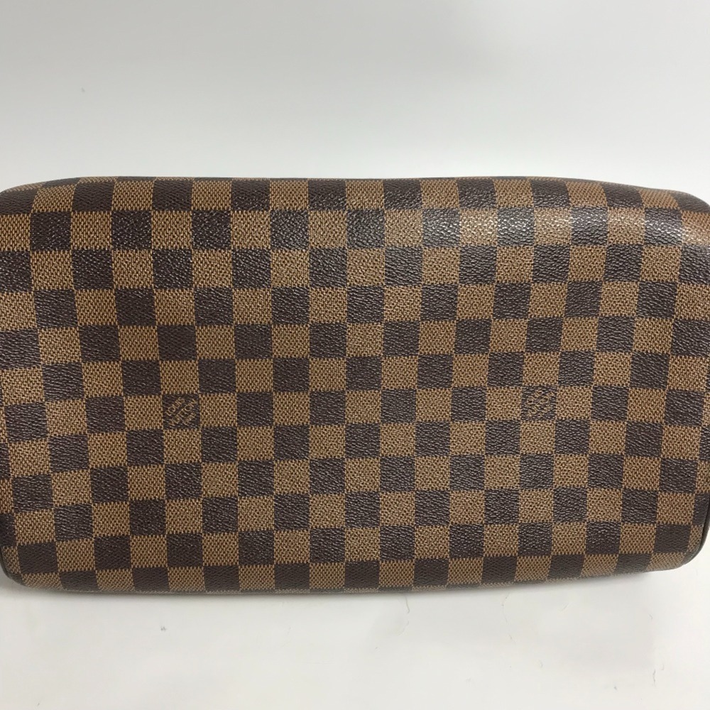 LOUIS VUITTON Authentic Brown Damier Canvas Boston Bag - Picture 8 of 11
